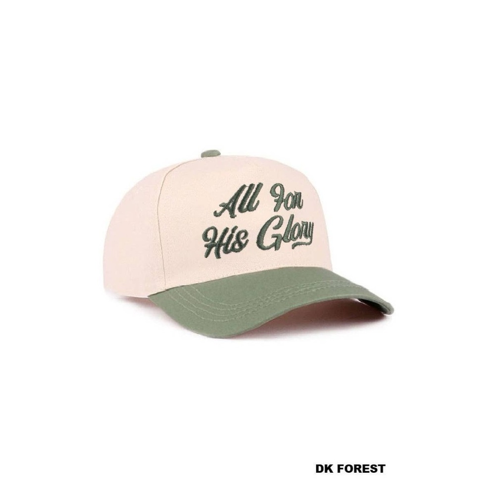All For His Glory Two-Tone Hat